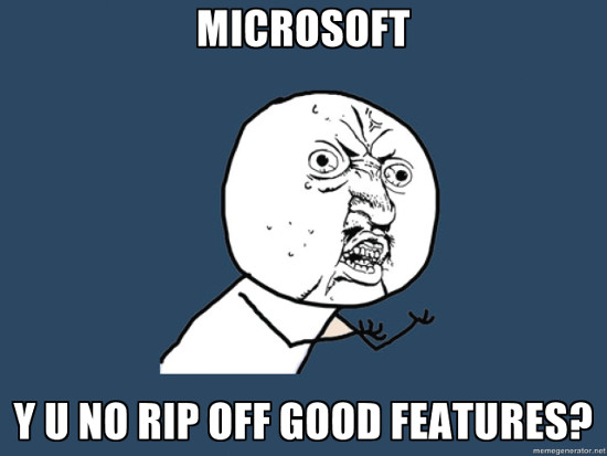 Ms rip off good features